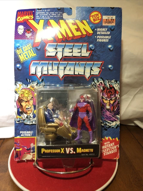 1994 Toybiz Marvel Comics X-Men Steel Mutants Professor X Vs Magneto NIP
