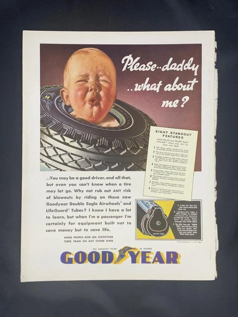 Magazine Ad* - 1936 - Goodyear Tires