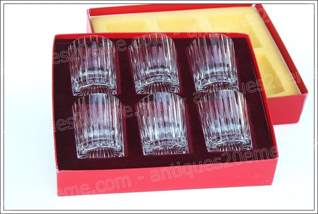 Set De 6 Verres à Whisky En Cristal - Motif Scène De Chasse - 320 Ml - Neuf BAGATELA