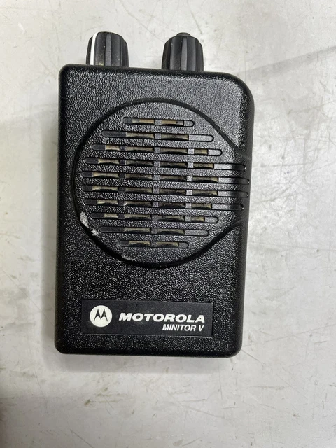 Motorola Minitor V Pager 151 - 158.9975 MHz 2-Ch  - UNTESTED