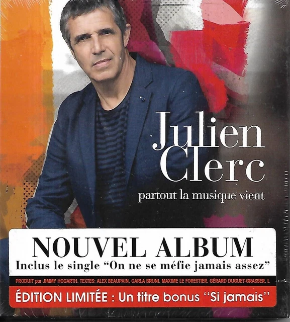 CD DIGIBOOK 13 Titres Julien Clerc Partout La Musique Vient Edit ...