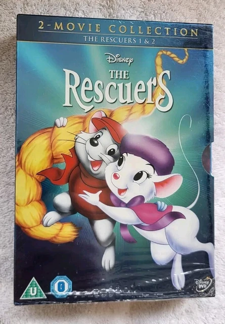 THE RESCUERS 2 Movie Collection DVD Set - The Rescuers 1 & 2 - Disney ...