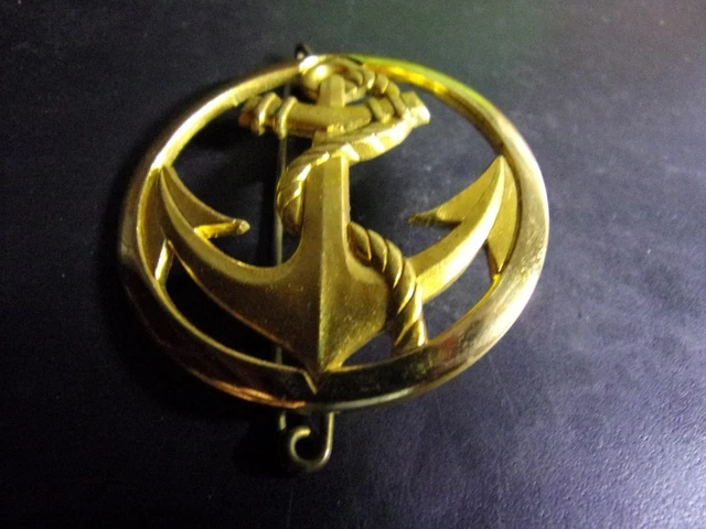 Béret Noir Troupes De Marine 1992 – Taille 55, Cavalerie, Fabrication Française