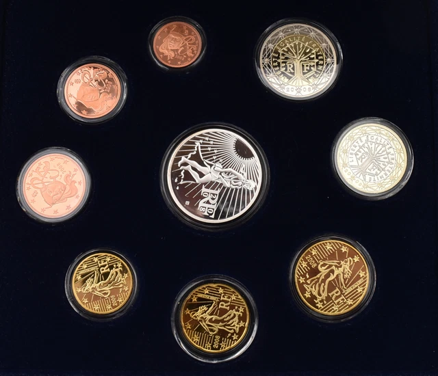 Coffret Monnaie De Paris 1981 - Tranche B 'Fleurs De Coins' - Collection Numismatique