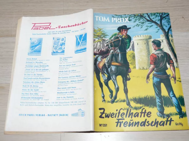 TOM PROX Nr. 261: Zweifelhafte Freundschaft, Original UTA-Verlag