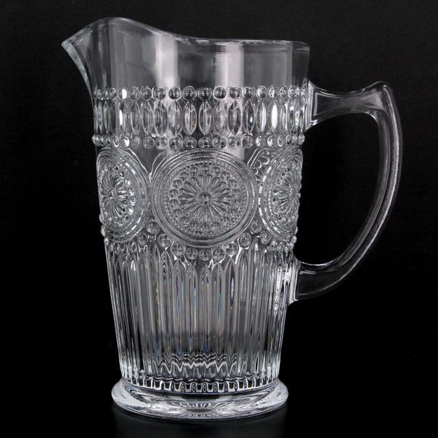Set 8 Bicchieri In Vetro Con Base Pesante – Ideali Per Acqua, Birra, Vino E Cocktail