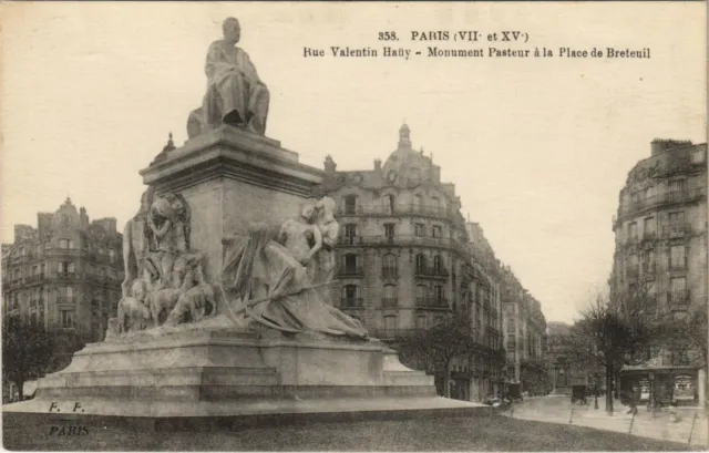 CPA PARIS 7e Rue valentin Hauy Place de Breteuil (923360)