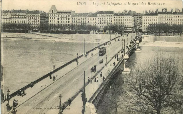69  Lyon  Pont Lafayette Et Quai Des Brotteaux