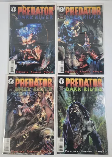 Predator Dark River 1-4 Complete Series 1996 Dark Horse Comics