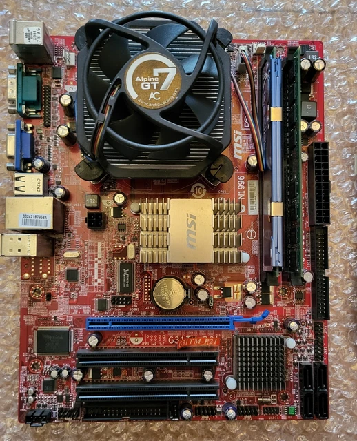 Placa MSI ( MS-7529 VE: 1.1 ) - Placa Mãe de Desktop - FÓRUM EXCLUSIVO