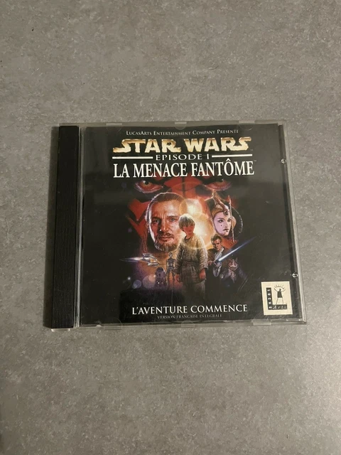 STAR WARS EPISODE 1 LA MENACE FANTOME - Jeu PC big box