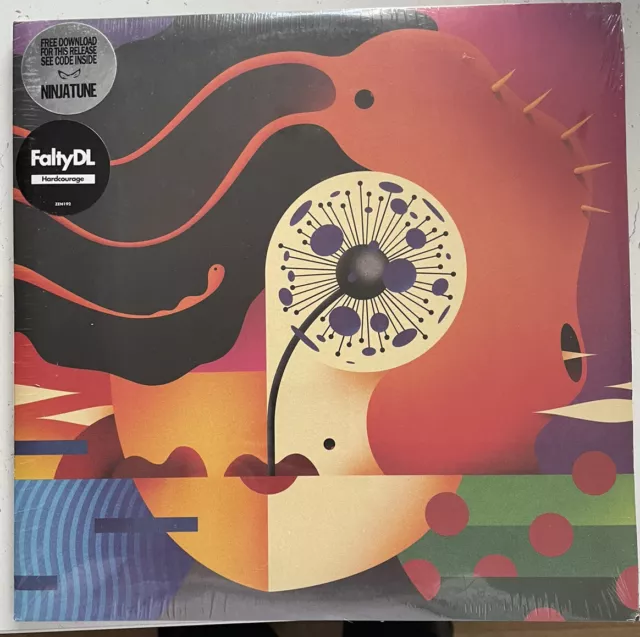 Falty DL - Hardcourage (Vinyl 2LP - 2013 - UK - Original) Neu Versiegelt 12" Schallplatte