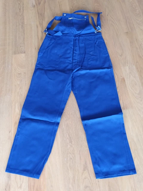 TENUE OU BLEU DE TRAVAIL SANFOR SALOPETTE T48 Neuf époque MONT ST