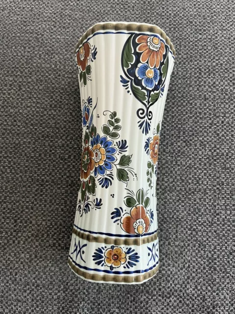 Delft Polychroom Holland Handwerk Vase