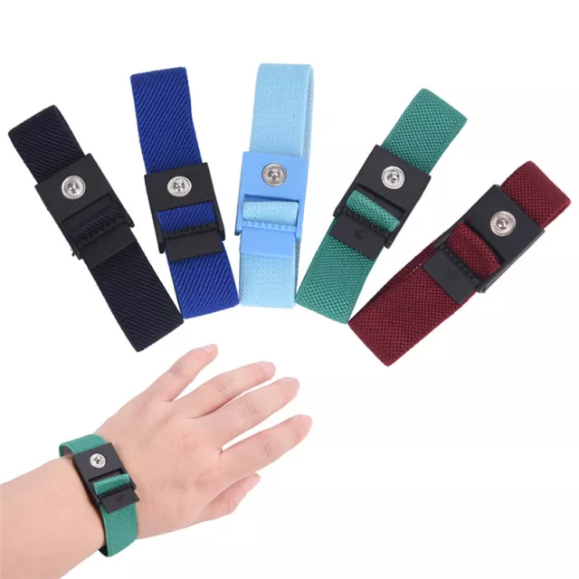 Anti-static Cordless Bracelet Electrostatic Discharge Cable Band Wrist Stra.pj