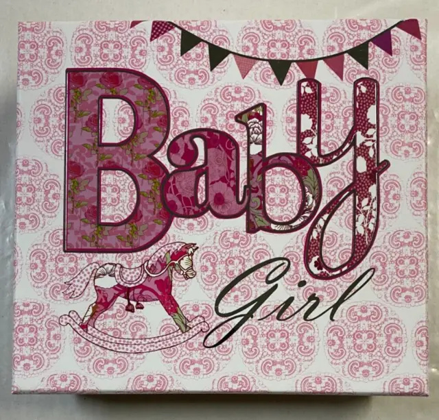 BABY GIRL Photo Album in Gift Box - PINK Brand New
