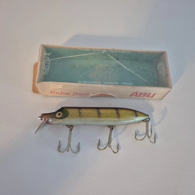 VINTAGE ABU HI-LO Hi Lo Sweden Patent Pike Fishing Lure In Box 4.5 Inch 26G  Rare 21.50 - PicClick UK