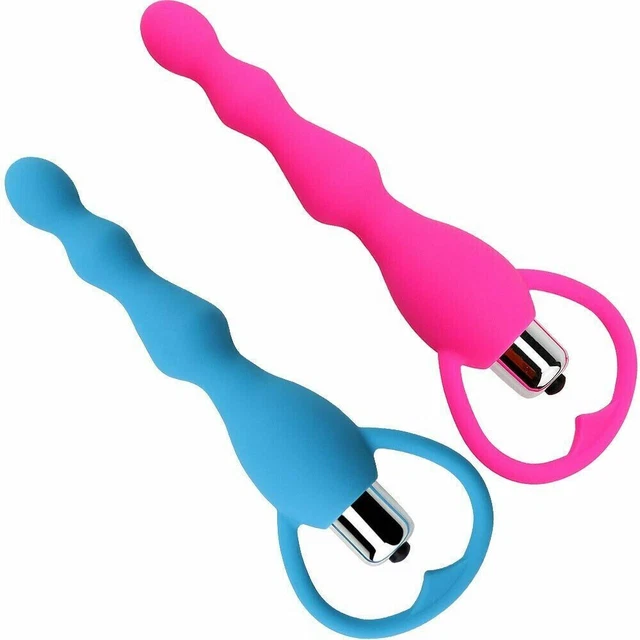 Women-Men-Vibrator-Adult-Dildo-Butt-Plug-Prostate-Massager-Anal-Sex-Butt-beads