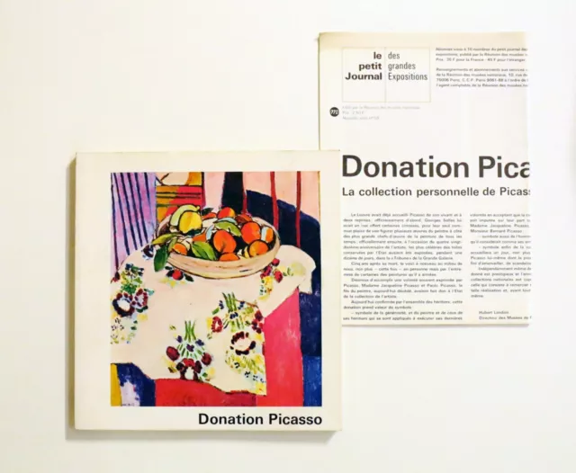 Donation Picasso: La collection personnelle de Picasso. 1978