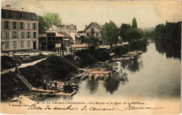 CPA La Varenne La Marne et le Quai de la Varenne (1347515)