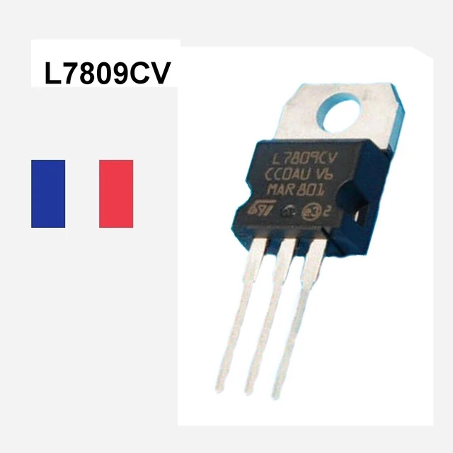5 Régulateurs De Tension MC7805AC - Sortie 5V, 1A - Fabriqués En Corée - Composants électroniques Neufs