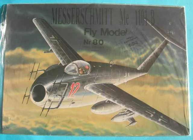 Fly Model 80 - Deutscher Versuchsflugzeug Messerschmitt Me 1101 B