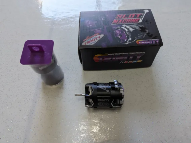 Team Trinity 13.5T Slot Machine Brushless Motor TEP2021E and spare Rotor