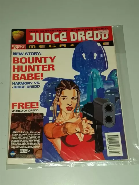 Judge Dredd Megazine Vol 3 #24 December 1996 2000Ad British Monthly + Free Gift