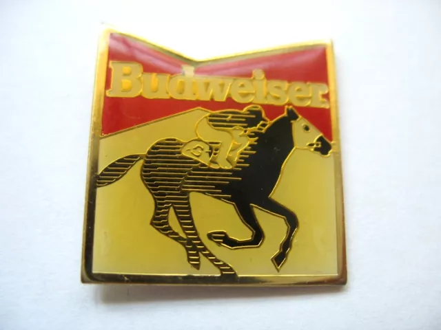 Budweiser Lapel Pin - Beer - Brewery - Horse Racing