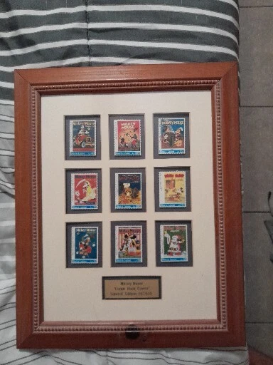 Rare Mickey Mouse MOUSE COMIC BOOK COVERS Walt Disney Limited Edition 027/500