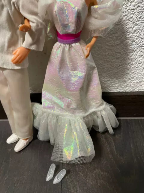 Barbie Superstar ERA Crystal Doll y Ken Muñecas Set con joyas 2