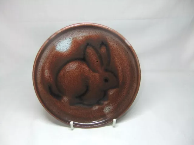 Elisabeth Andrea Bailey Rabbit Dish Yorkshire Studio Pottery British Ceramic