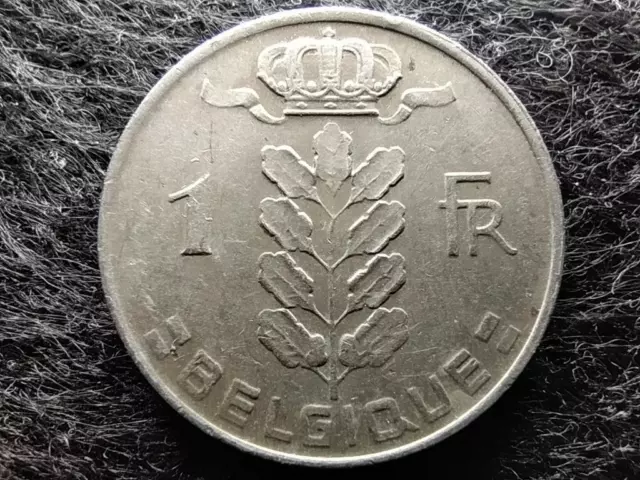 Belgique I. Baldvin (1951-1993) 1 Franc (texte français) 1966