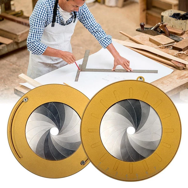 STRUMENTO DI DISEGNO cerchio rotondo regolabile professionale in acciaio inox metallo fantastico