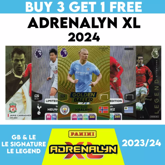 PANINI PREMIER LEAGUE Adrenalyn Xl 2024 Golden Baller, Limited Edition