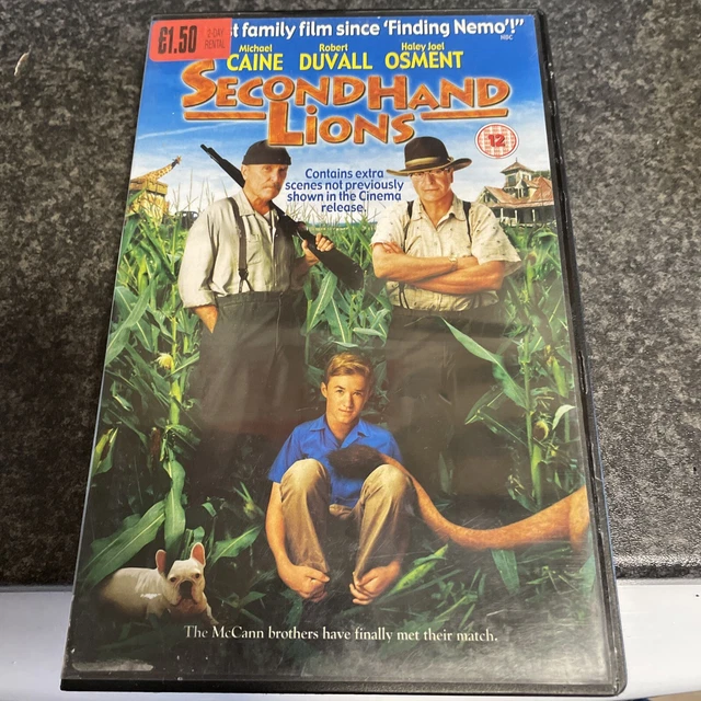 SECOND HAND LIONS Vhs Video £12.50 PicClick UK