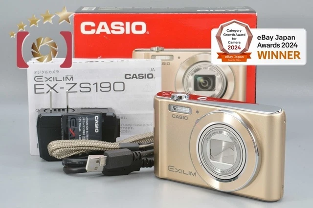 CASIO EXILIM EX-ZS190 CASIO EX-ZS190 WE Digital Camera Exilim