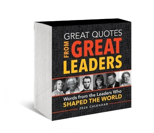 2026 GREAT QUOTES from Great Leaders Boxed Calendar by Sourcebooks ...