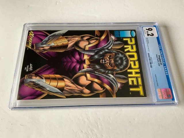 Prophet 1 Cgc 9.2 White Pages Coupon Included Rob Liefeld Image Comics 1993 Aa 9