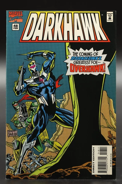 Darkhawk (1991) #48 1st Print Tod Smith Cover 1st Overhawk Low Print Run NM-