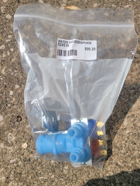 Norcold Dual Port Water Valve for Ice Maker and Water Dispenser #624516 Norcold