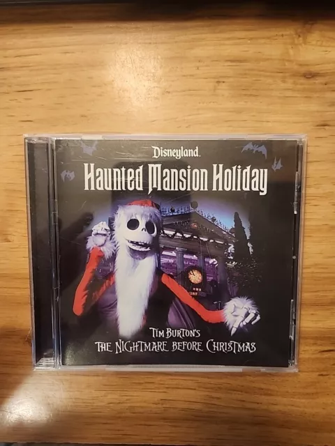 Disneyland Haunted Mansion Holiday The Nightmare Before Christmas CD Rare