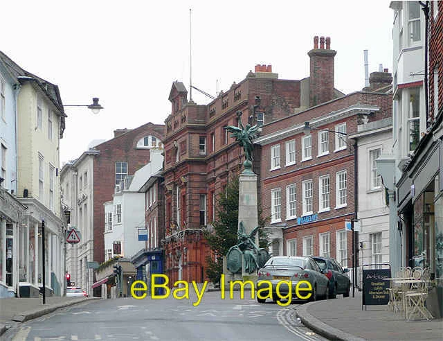 Photo 6x4 High Street, Lewes, East Sussex The red brick building by the b c2009