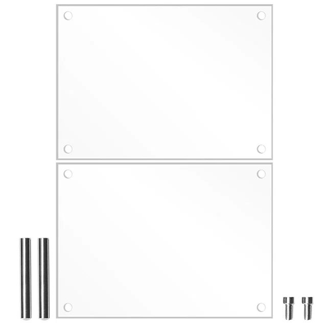 Cornice Portafoto BESCRCL 33x43 Cm Colore Marrone - Con Plexiglass HD, Da Parete Orientamento Orizzontale/verticale