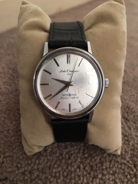 VINTAGE SEIKO CHAMPION 850 85898 Handwind Watch £74.23 - PicClick UK