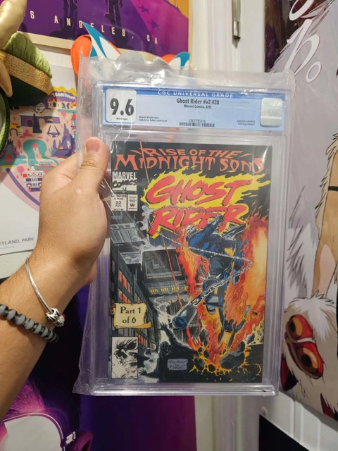 Ghost Rider 28 CGC 9.6 Marvel 1992 V2 1st appearance of Midnight Sons Lilith