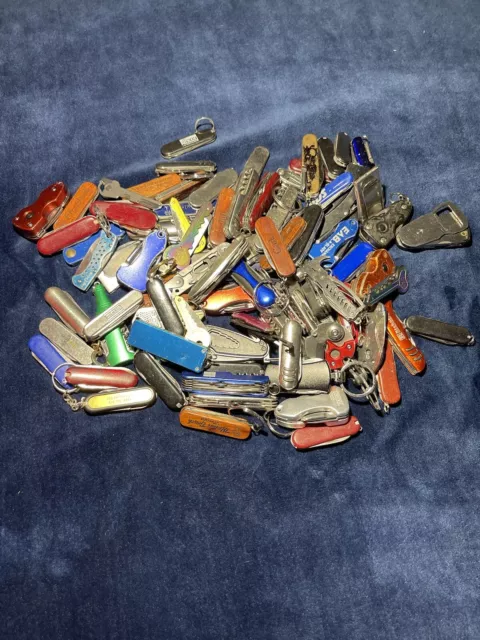 TSA Confiscated Pocket Knives/ Multitools Lot (Random Lot Of 5)