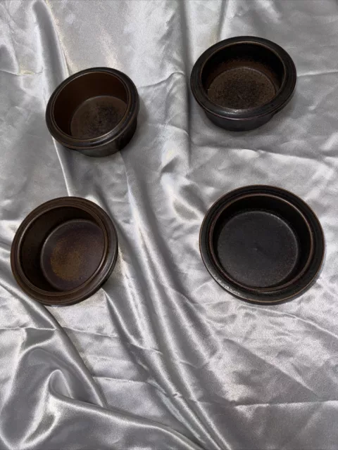 4 X Arabia Ruska BOWLS Finland Ulla Procope Design Retro 1960s