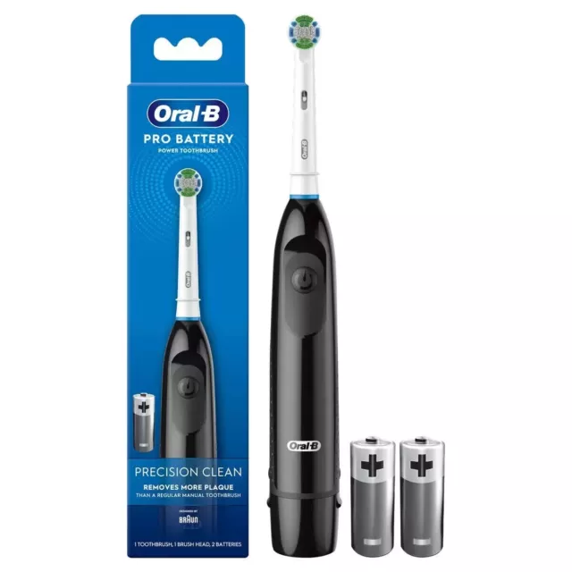 2 x brosse à dents électrique Braun Oral-B Advance 400 batterie + piles 2