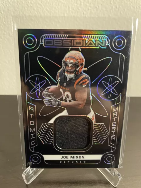 2022 Panini Obsidian Joe Mixon Atomic Material Patch #/125 Bengals SSP